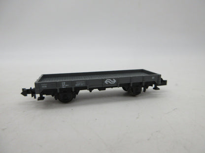 Minitrix N - 13638 - Platte goederenwagen van de NS