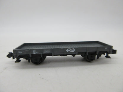 Minitrix N - 13638 - Platte goederenwagen van de NS