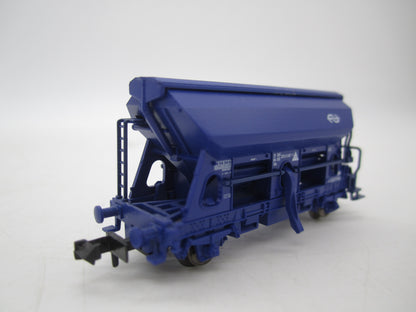 Fleischmann Piccolo N - 8751 - Blauwe onderlosser, met zwenkdak van de NS