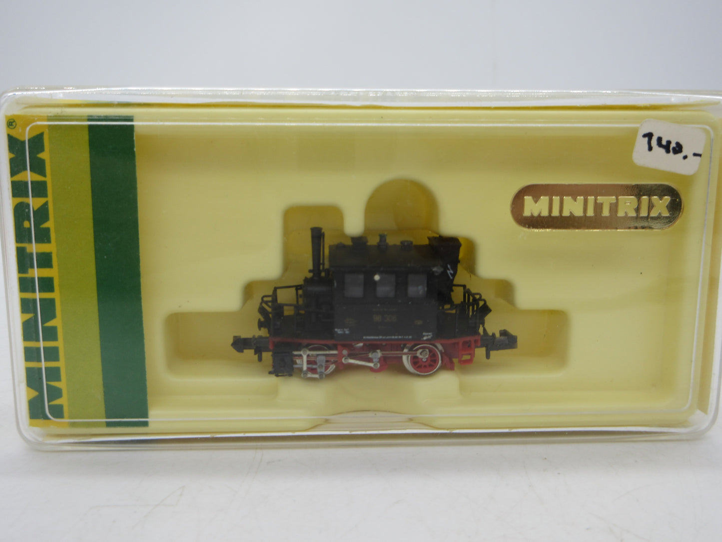 Minitrix N - 12015 - Tenderloc, BR 98.3 'Glaskasten' van de DRG