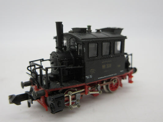 Minitrix N - 12015 - Tenderloc, BR 98.3 'Glaskasten' van de DRG
