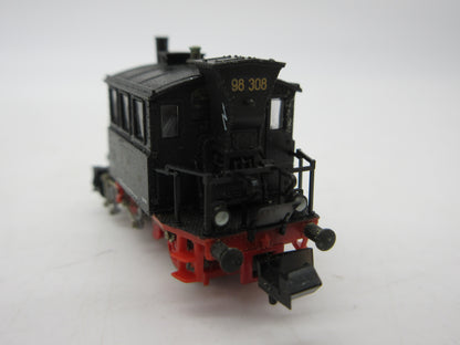 Minitrix N - 12015 - Tenderloc, BR 98.3 'Glaskasten' van de DRG