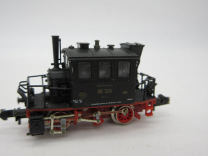 Minitrix N - 12015 - Tenderloc, BR 98.3 'Glaskasten' van de DRG
