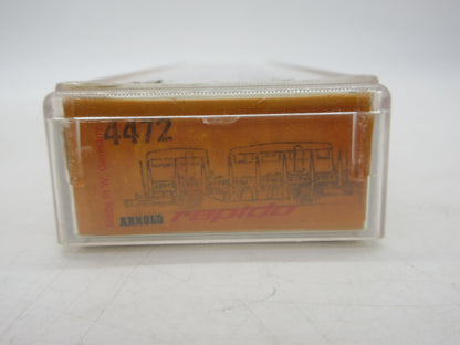 Arnold N - 4472 - Rongenwagen, beladen met 2 caravans van de DB