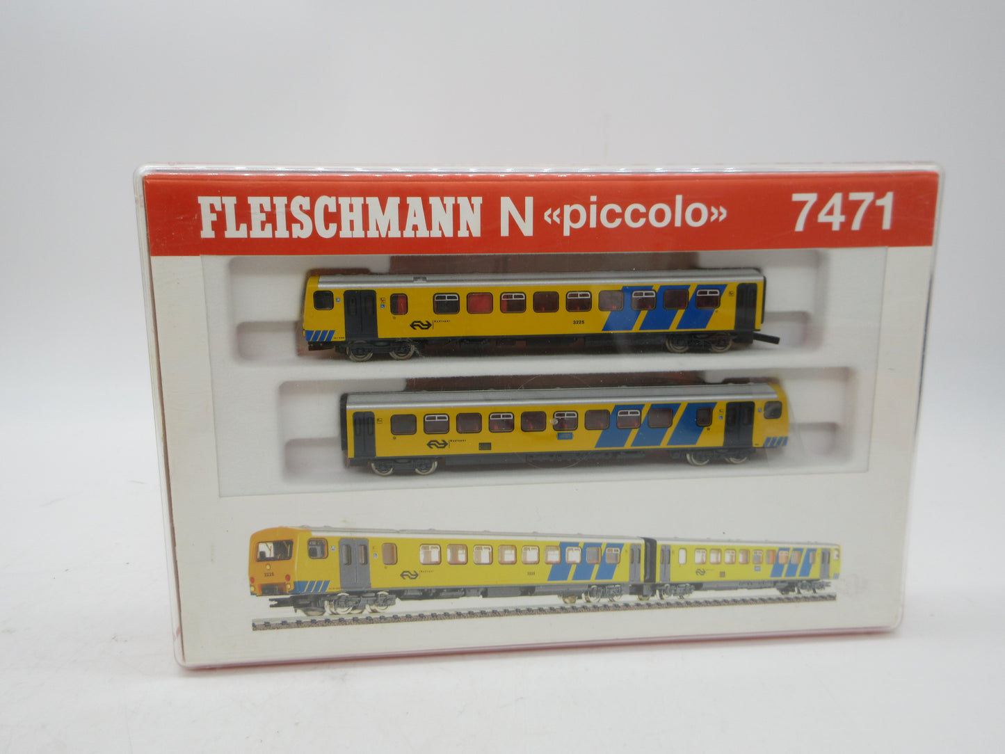 Fleischmann Piccolo N - 7471 - 2-delige "Wadloper" van de NS