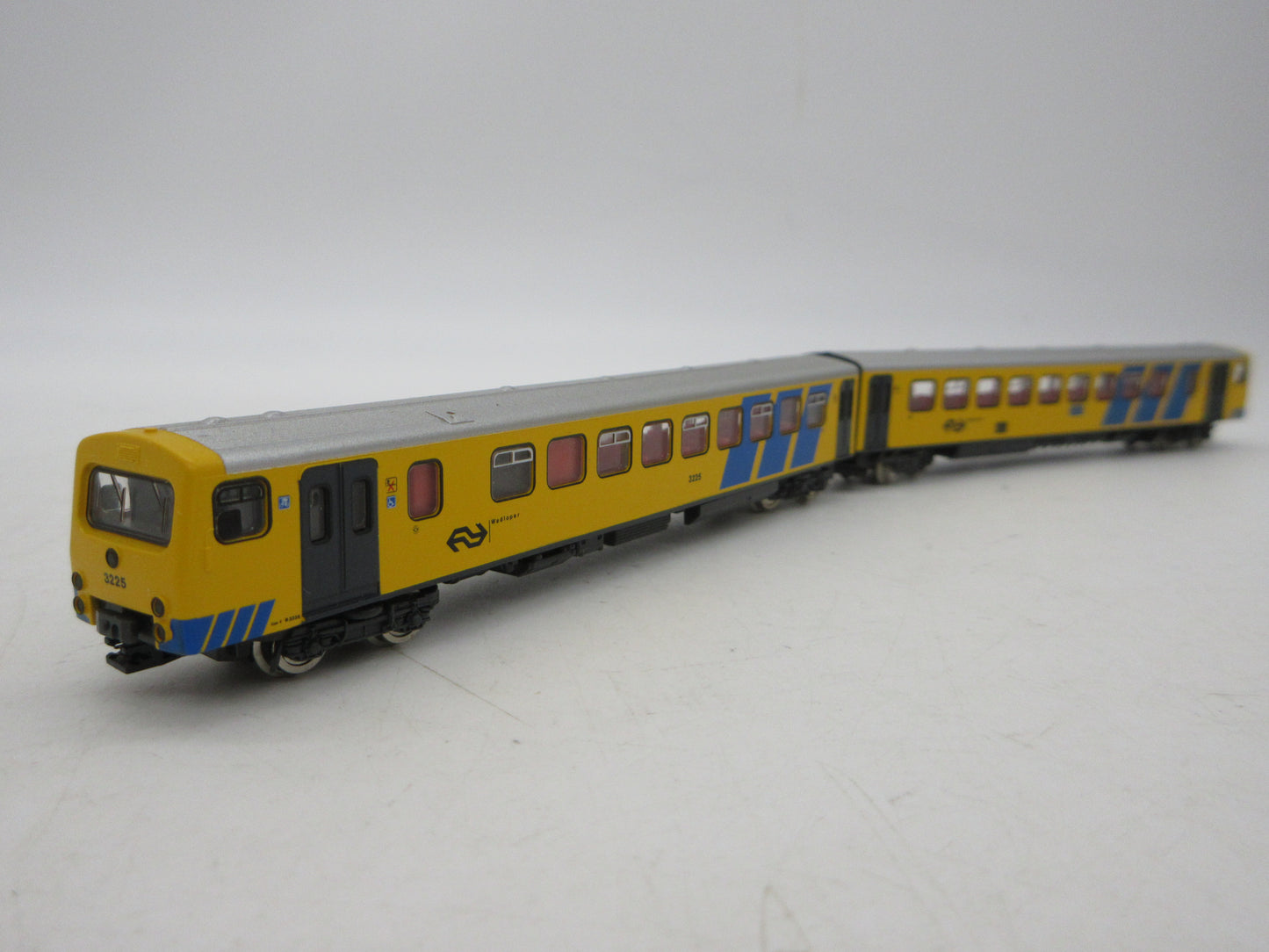 Fleischmann Piccolo N - 7471 - 2-delige "Wadloper" van de NS