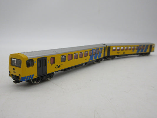Fleischmann Piccolo N - 7471 - 2-delige "Wadloper" van de NS