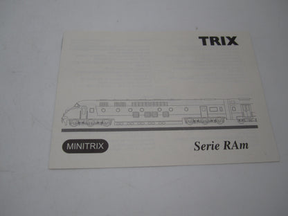 Minitrix N - 12224 - 4-delige RAm TEE van de SBB-CFF