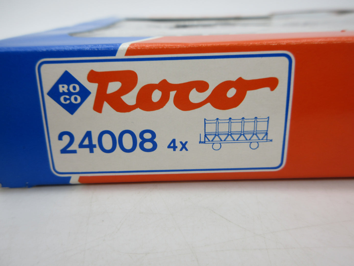 Roco N - 24008 - 4-delige set Muldenkippwagens van de DB