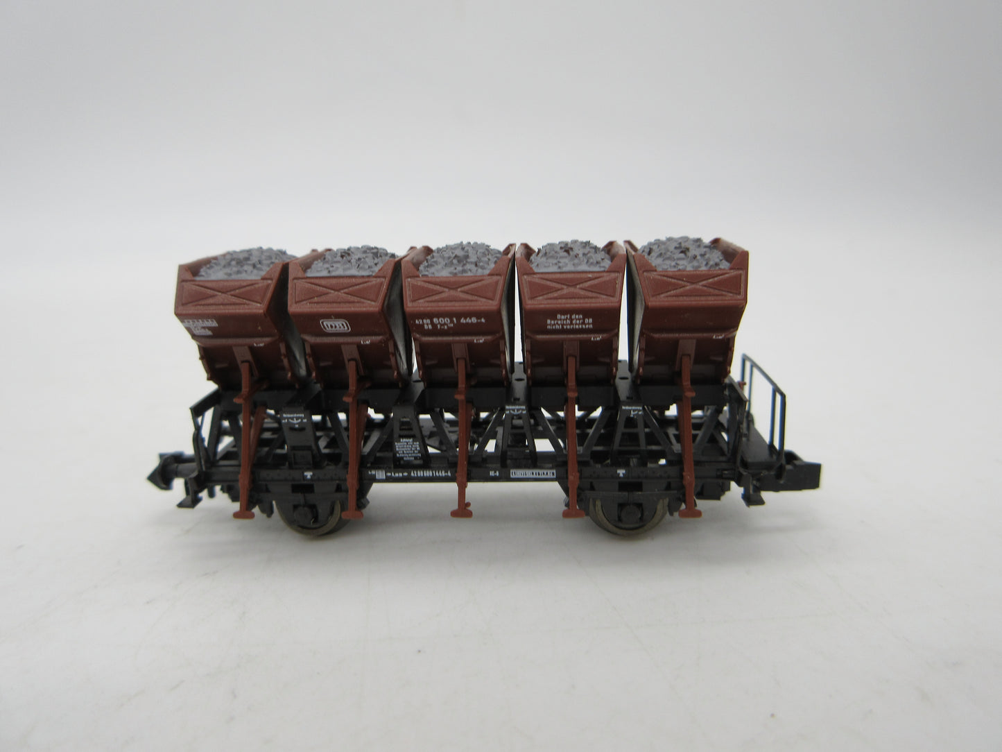 Roco N - 24008 - 4-delige set Muldenkippwagens van de DB