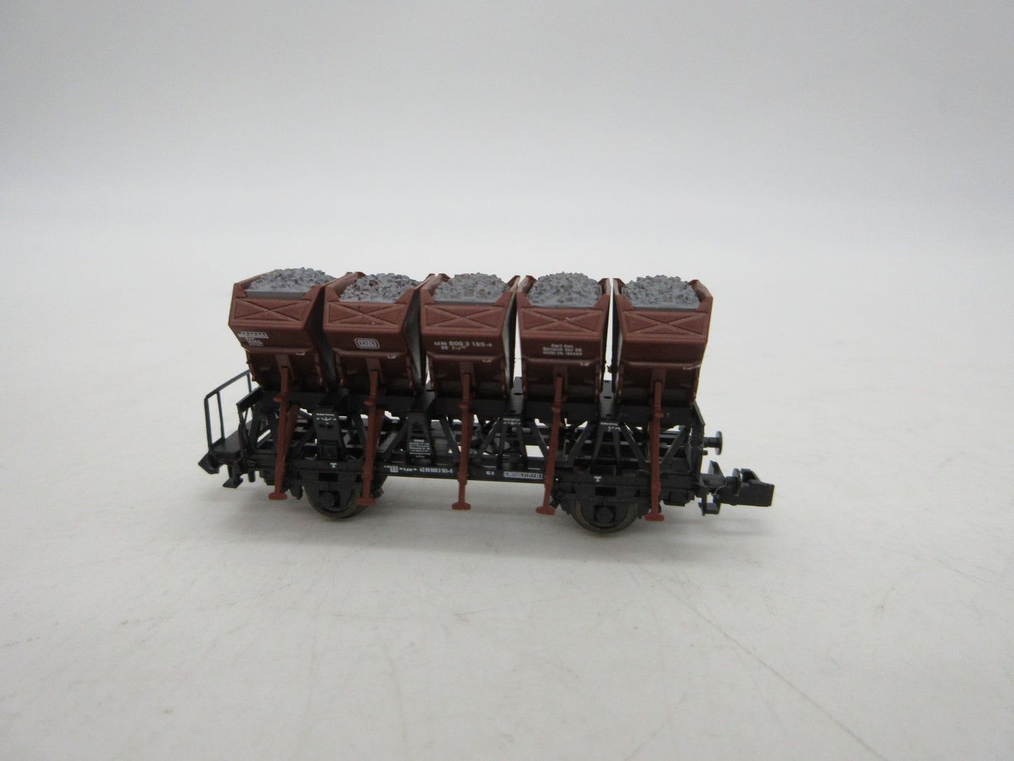 Roco N - 24008 - 4-delige set Muldenkippwagens van de DB