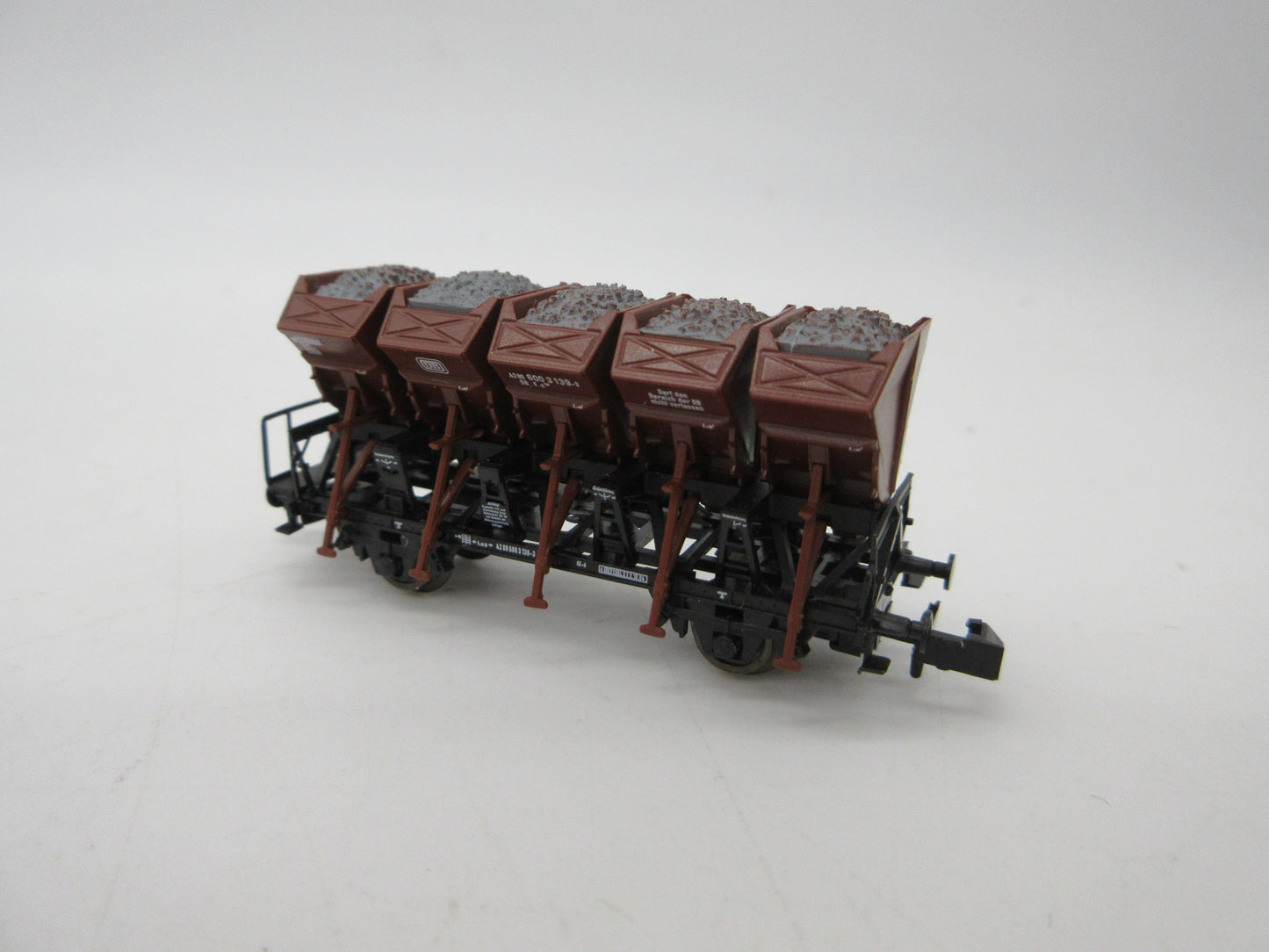 Roco N - 24008 - 4-delige set Muldenkippwagens van de DB
