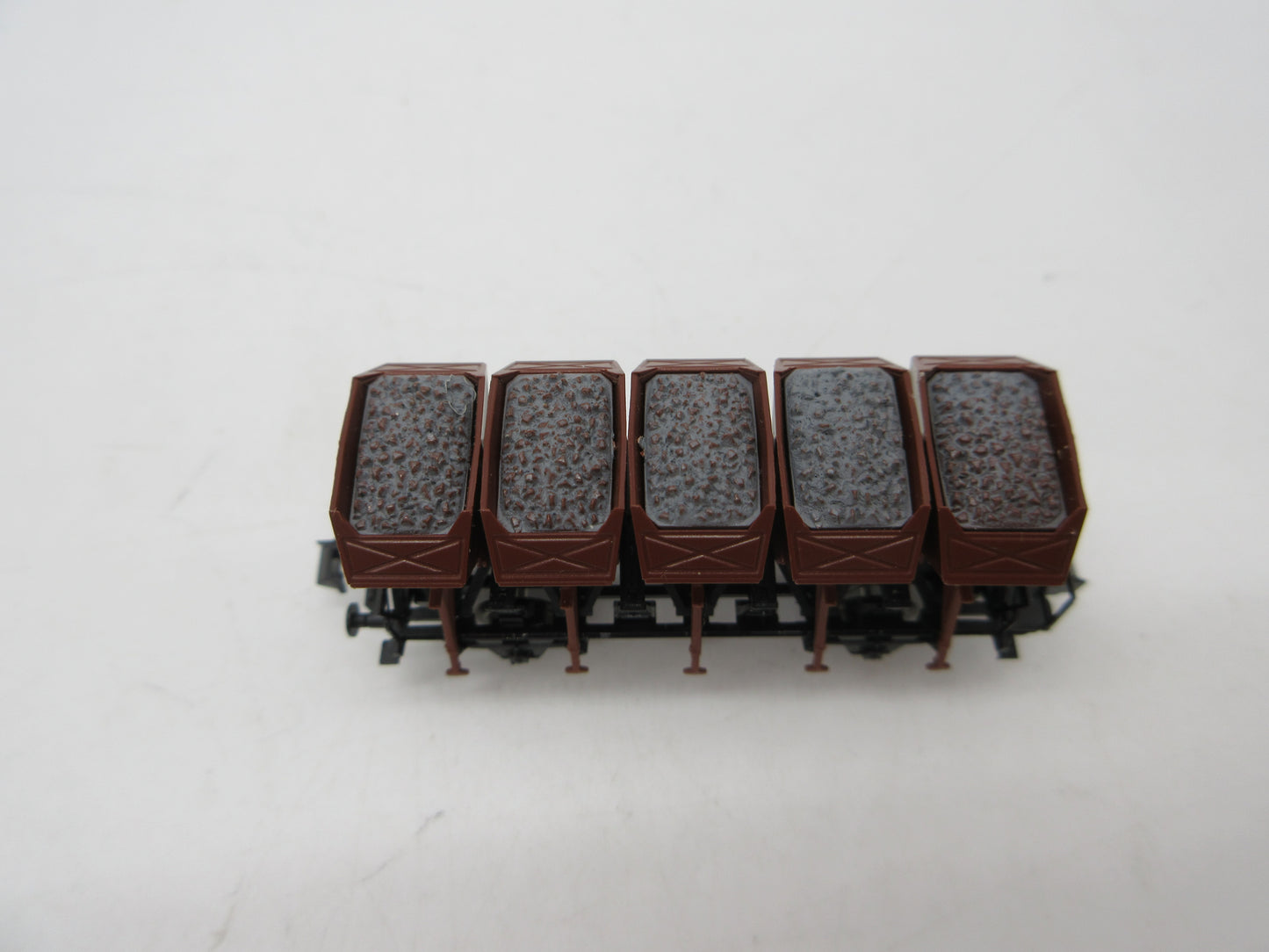 Roco N - 24008 - 4-delige set Muldenkippwagens van de DB