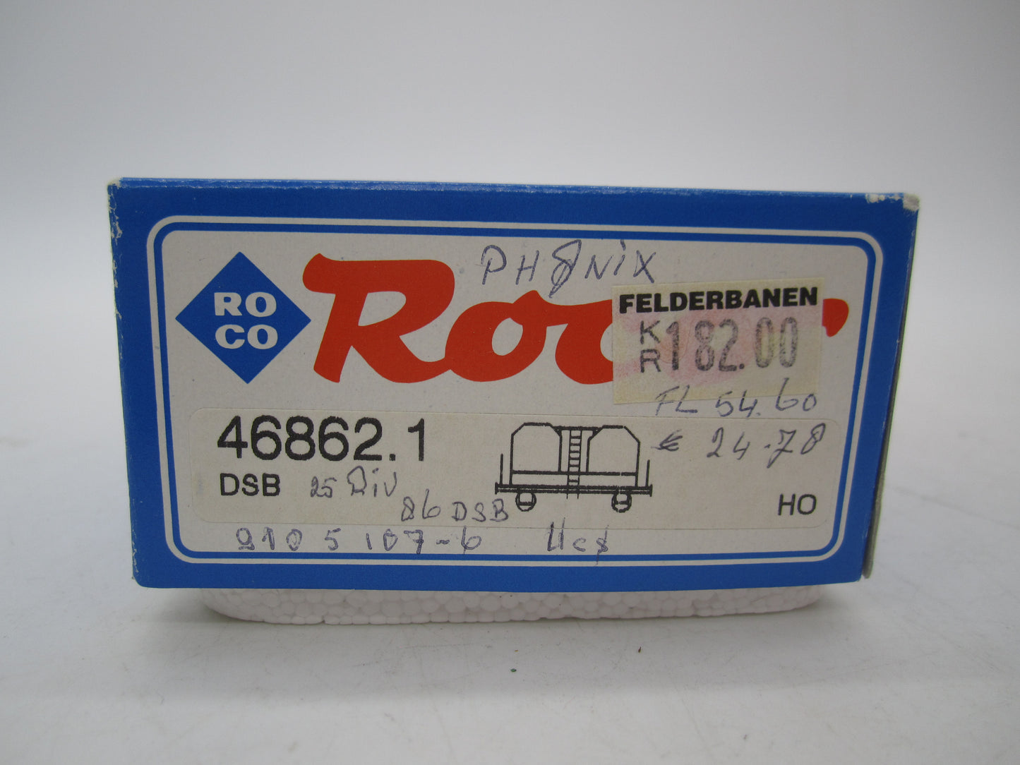 Roco H0 - 46862.1 - 2-assige Silowagen "Phonix" van de DSB