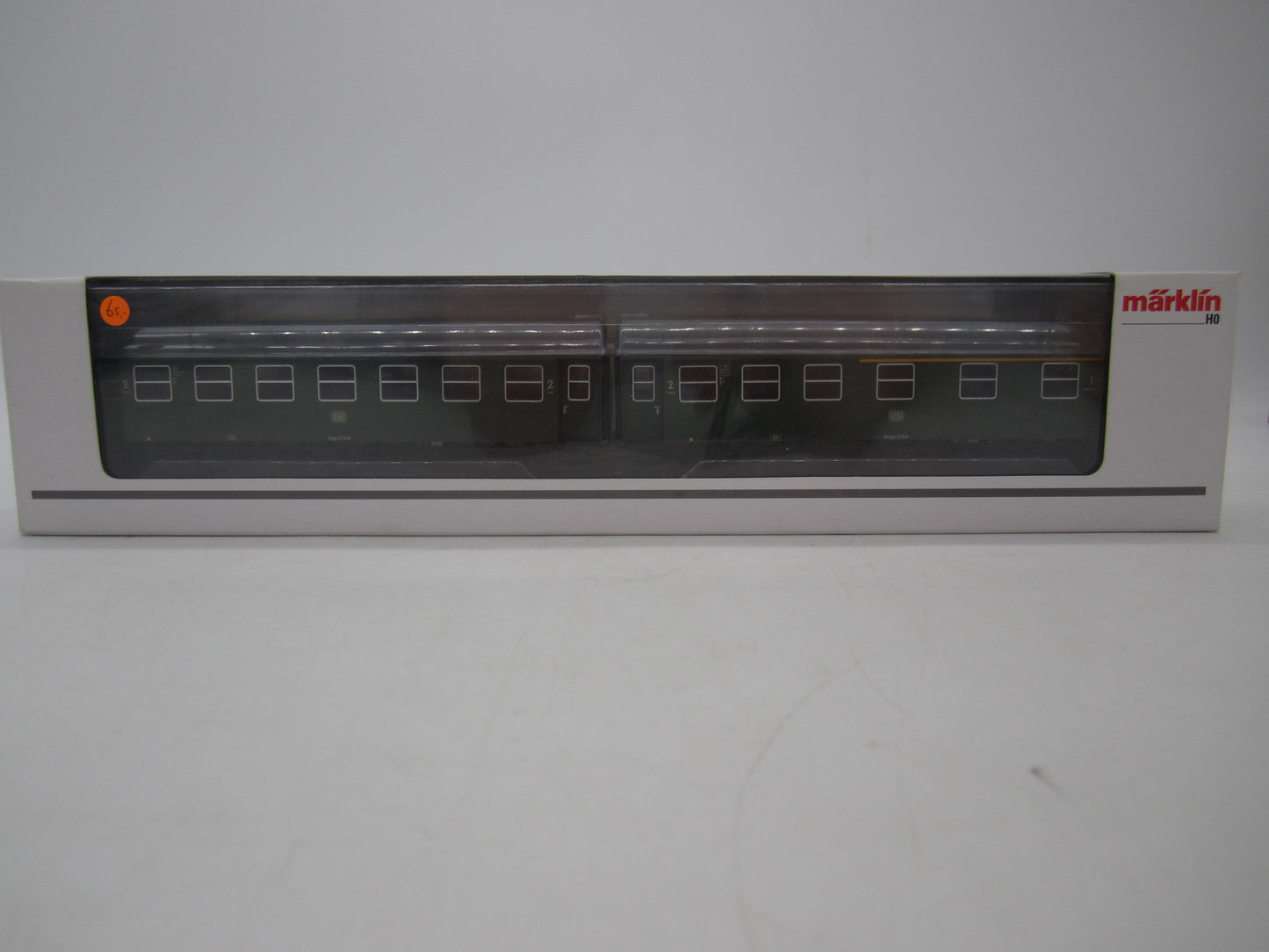 Märklin H0 - 00795-02 - Dubbelsetje Umbauwagen 2e klas/1e klas van de DB