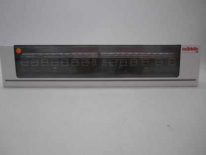 Märklin H0 - 00795-02 - Dubbelsetje Umbauwagen 2e klas/1e klas van de DB