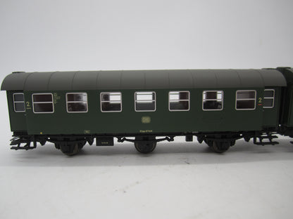 Märklin H0 - 00795-02 - Dubbelsetje Umbauwagen 2e klas/1e klas van de DB