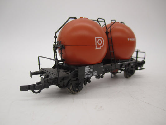 Roco H0 - 46862 - 2-assige Silowagen "Phonix" van de DSB