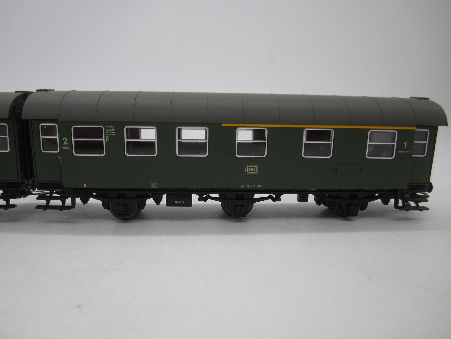 Märklin H0 - 00795-02 - Dubbelsetje Umbauwagen 2e klas/1e klas van de DB