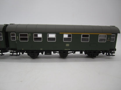 Märklin H0 - 00795-02 - Dubbelsetje Umbauwagen 2e klas/1e klas van de DB