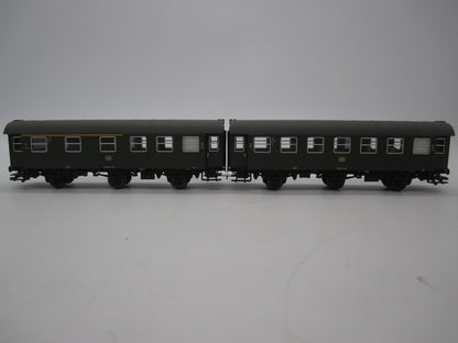 Märklin H0 - 00795-02 - Dubbelsetje Umbauwagen 2e klas/1e klas van de DB