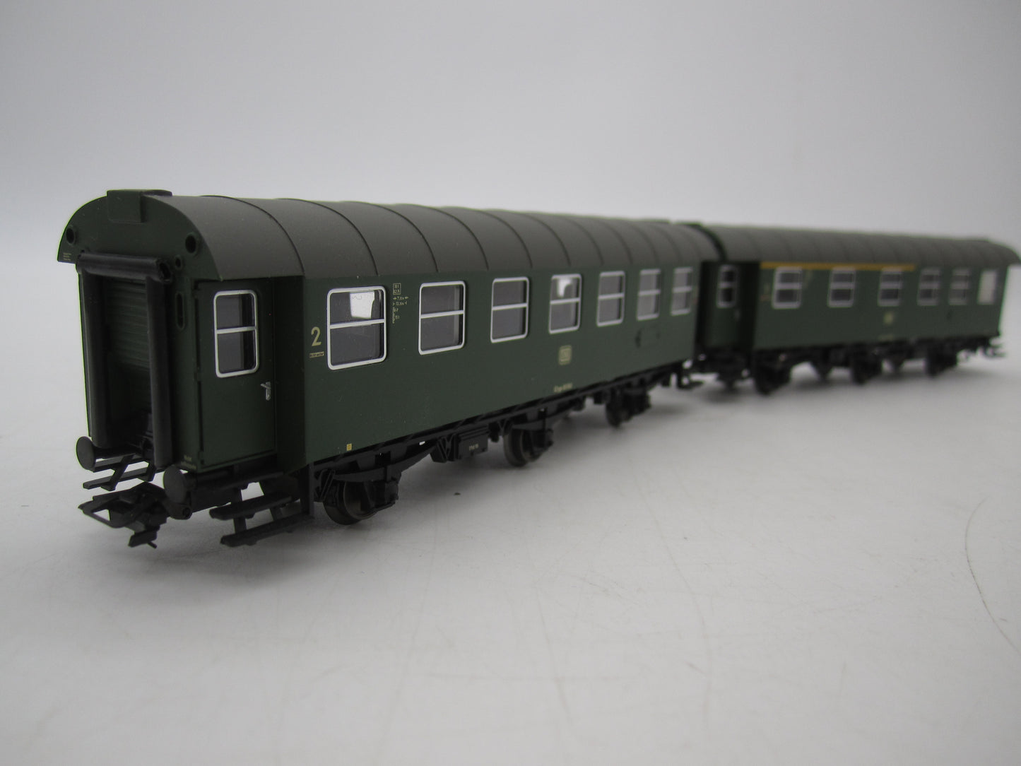 Märklin H0 - 00795-03 - Dubbelsetje Umbauwagen 2e klas/1e klas van de DB