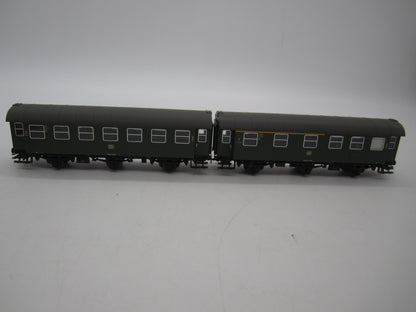 Märklin H0 - 00795-03 - Dubbelsetje Umbauwagen 2e klas/1e klas van de DB