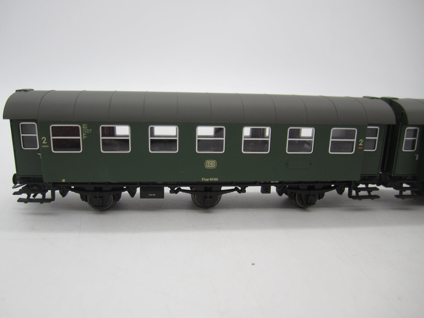 Märklin H0 - 00795-03 - Dubbelsetje Umbauwagen 2e klas/1e klas van de DB