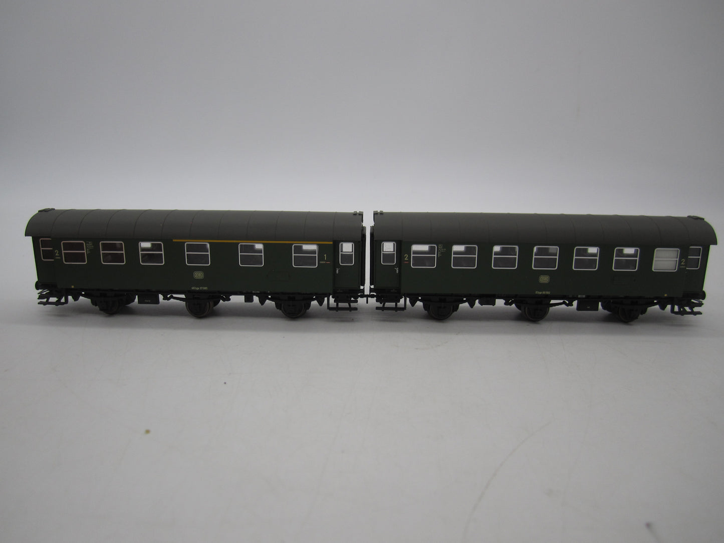 Märklin H0 - 00795-03 - Dubbelsetje Umbauwagen 2e klas/1e klas van de DB