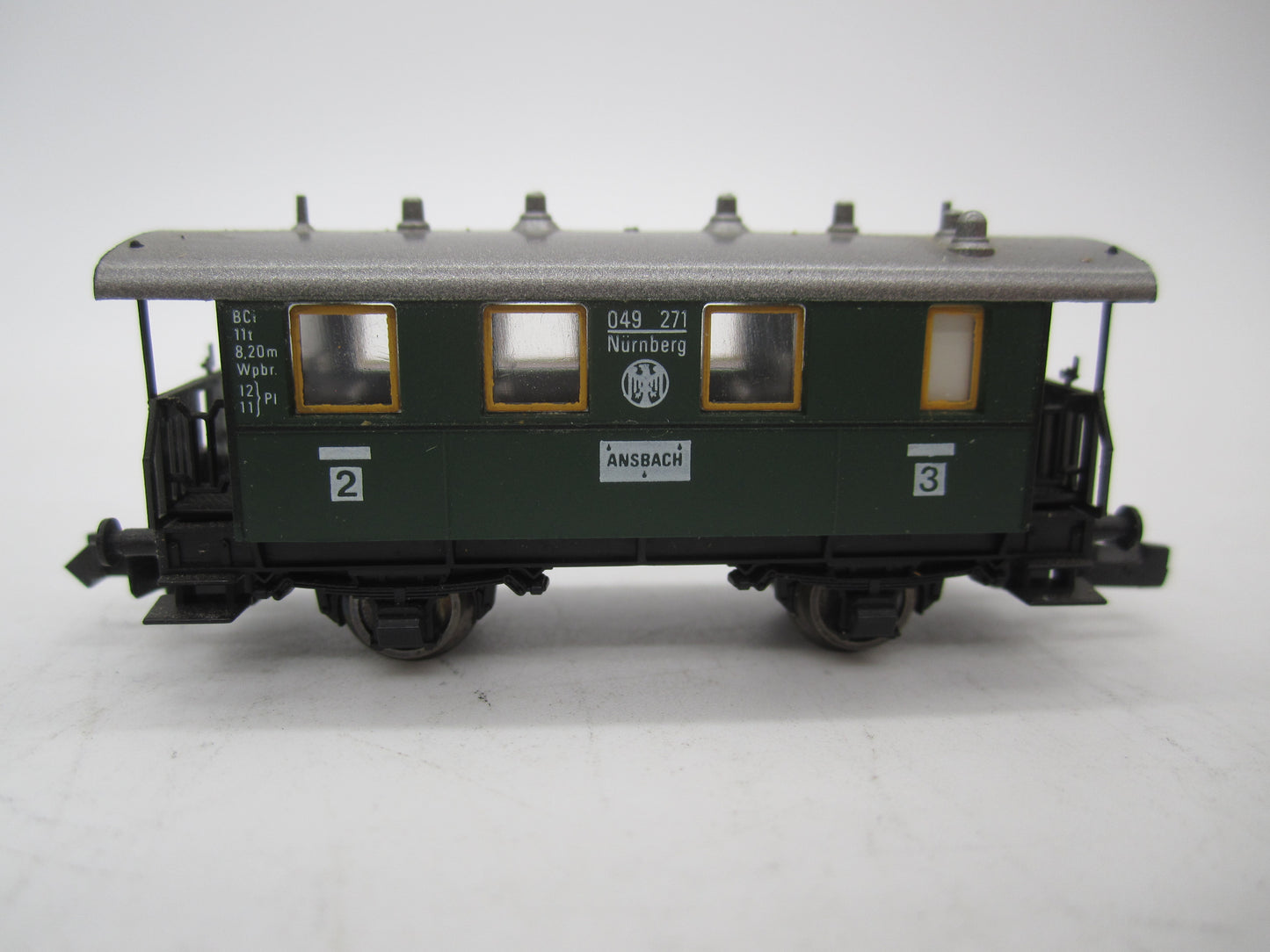 Fleischmann Piccolo N - 8052 - Personenwagen 2e/3e klas van de DRG