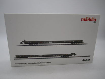Märklin H0 - 47409 - 2-delige set Lage vloerwagens Ralpin