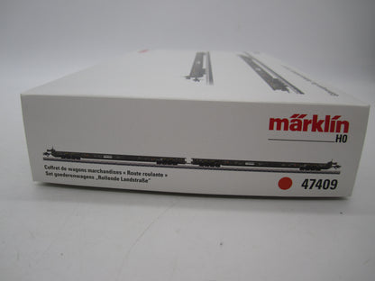 Märklin H0 - 47409 - 2-delige set Lage vloerwagens Ralpin