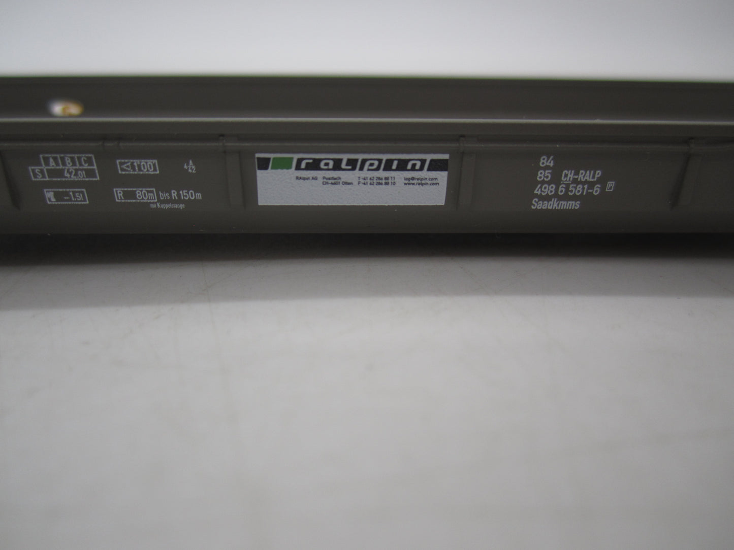 Märklin H0 - 47409 - 2-delige set Lage vloerwagens Ralpin