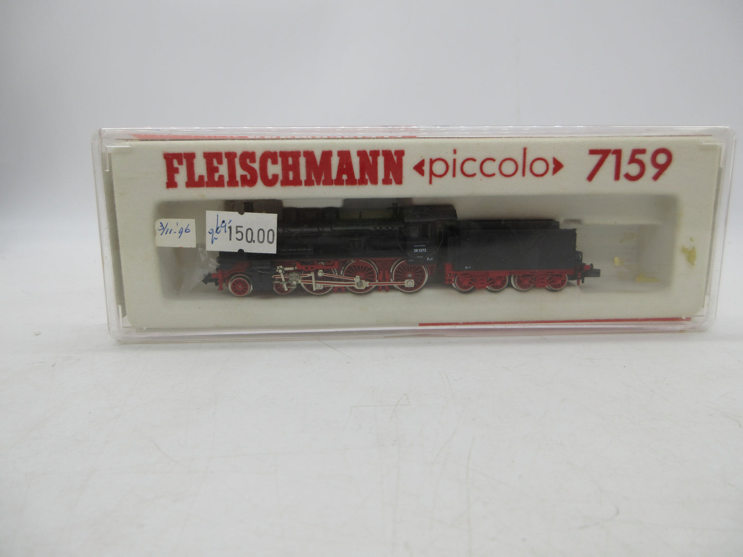 Fleischmann Piccolo N - 7159 - Stoomloc met tender, BR 38 van de DRG