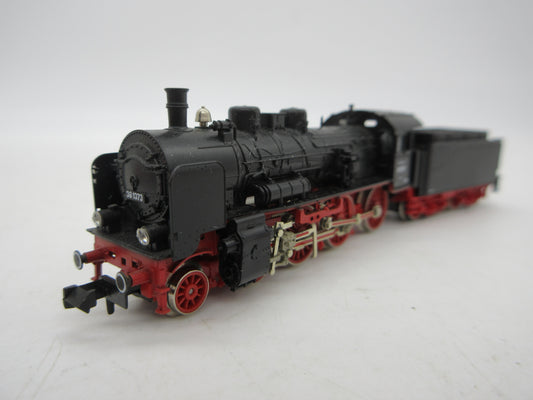 Fleischmann Piccolo N - 7159 - Stoomloc met tender, BR 38 van de DRG