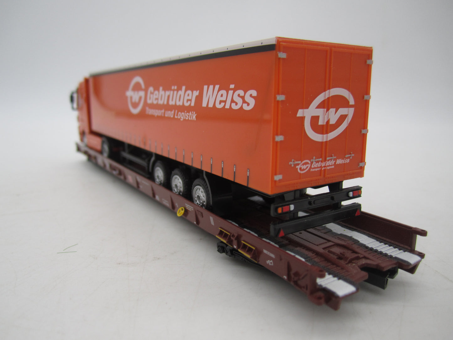 Märklin H0 - 47418 - 5-delige set Lage vloerwagens Saadkms 690 "Rollende Landstrasse" van de DB