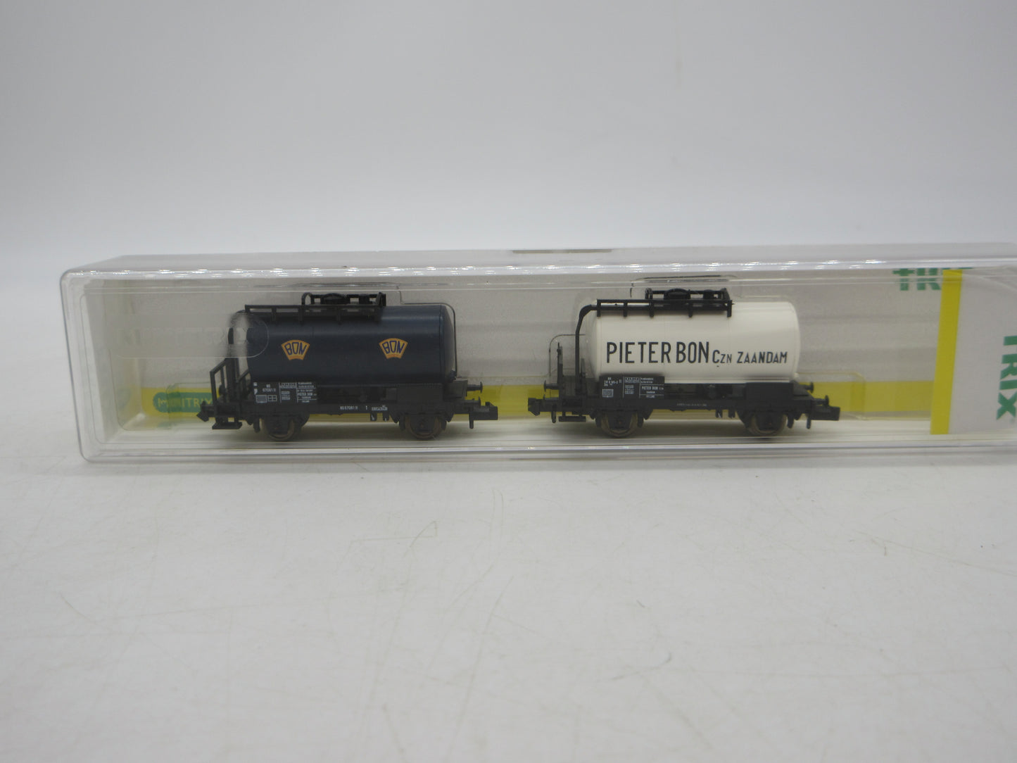Minitrix N - 15625 - 2-delige set ketelwagens 'Pieter Bon' van de NS