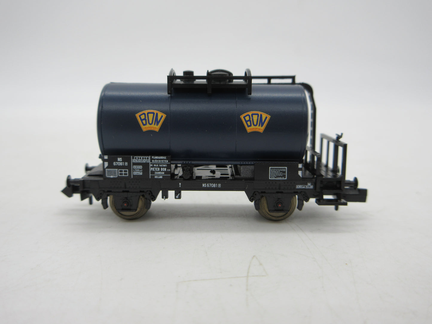 Minitrix N - 15625 - 2-delige set ketelwagens 'Pieter Bon' van de NS