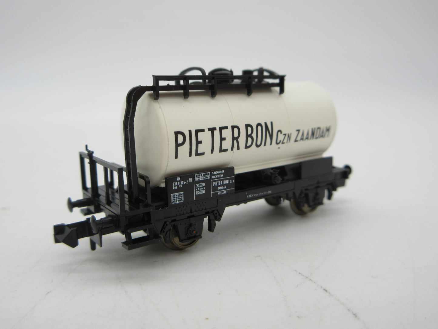 Minitrix N - 15625 - 2-delige set ketelwagens 'Pieter Bon' van de NS