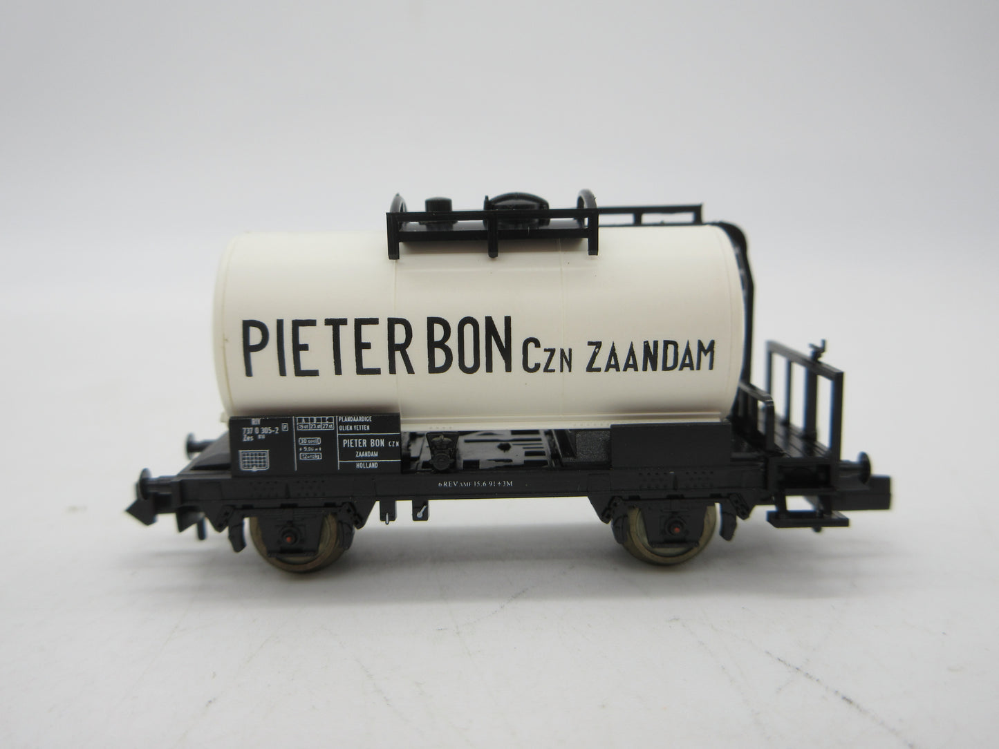 Minitrix N - 15625 - 2-delige set ketelwagens 'Pieter Bon' van de NS