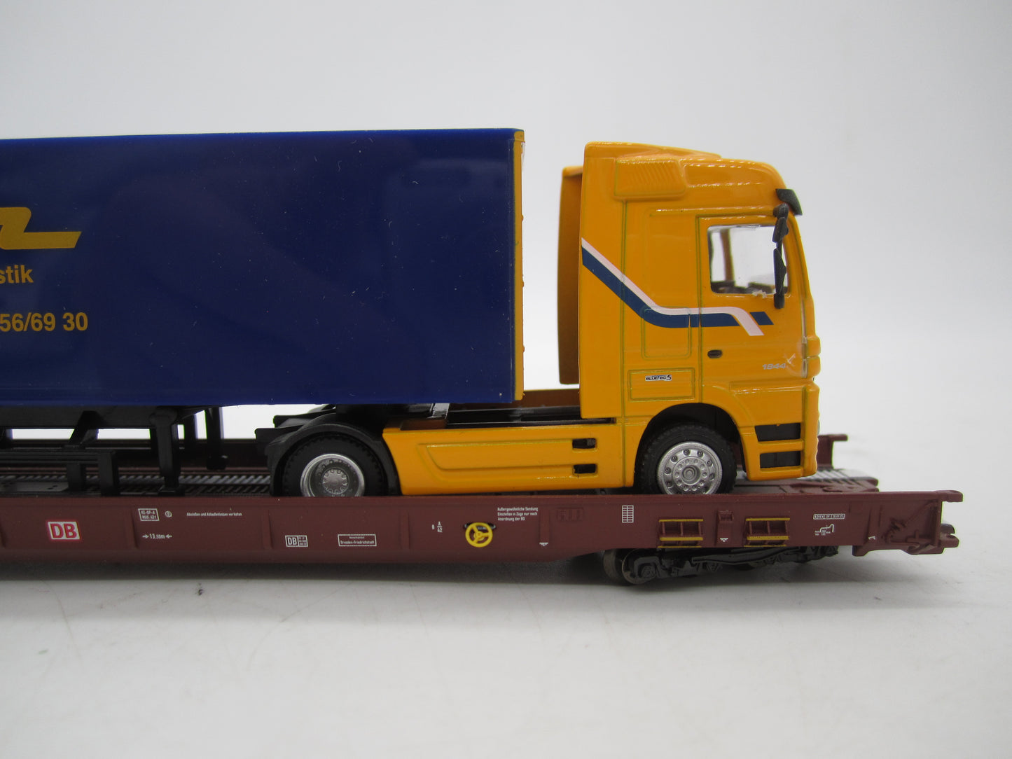 Märklin H0 - 47418 - 5-delige set Lage vloerwagens Saadkms 690 "Rollende Landstrasse" van de DB