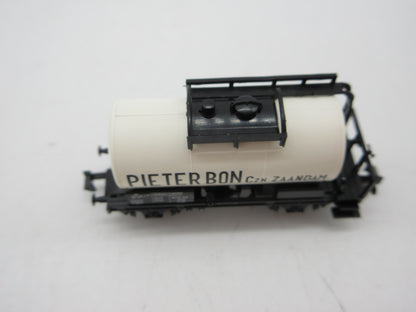 Minitrix N - 15625 - 2-delige set ketelwagens 'Pieter Bon' van de NS