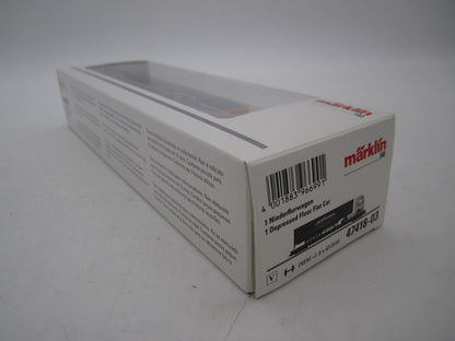 Märklin H0 - 47418 - 5-delige set Lage vloerwagens Saadkms 690 "Rollende Landstrasse" van de DB