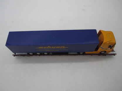 Märklin H0 - 47418 - 5-delige set Lage vloerwagens Saadkms 690 "Rollende Landstrasse" van de DB