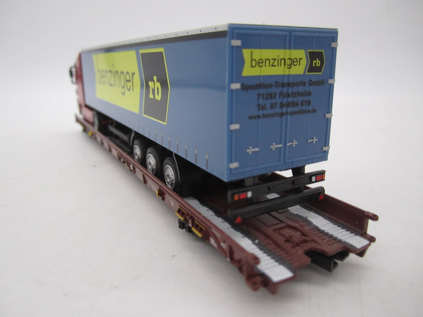 Märklin H0 - 47418 - 5-delige set Lage vloerwagens Saadkms 690 "Rollende Landstrasse" van de DB