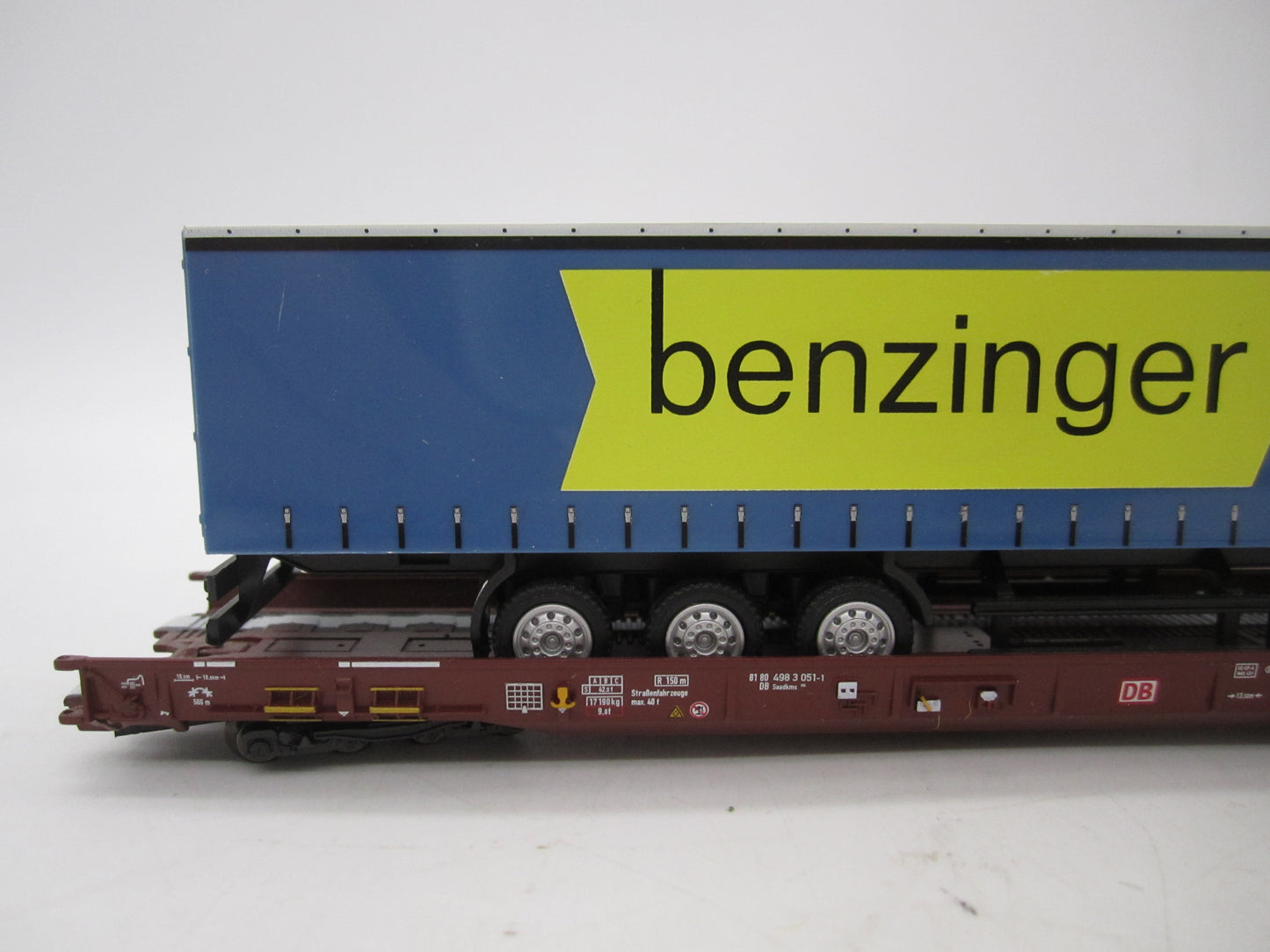 Märklin H0 - 47418 - 5-delige set Lage vloerwagens Saadkms 690 "Rollende Landstrasse" van de DB