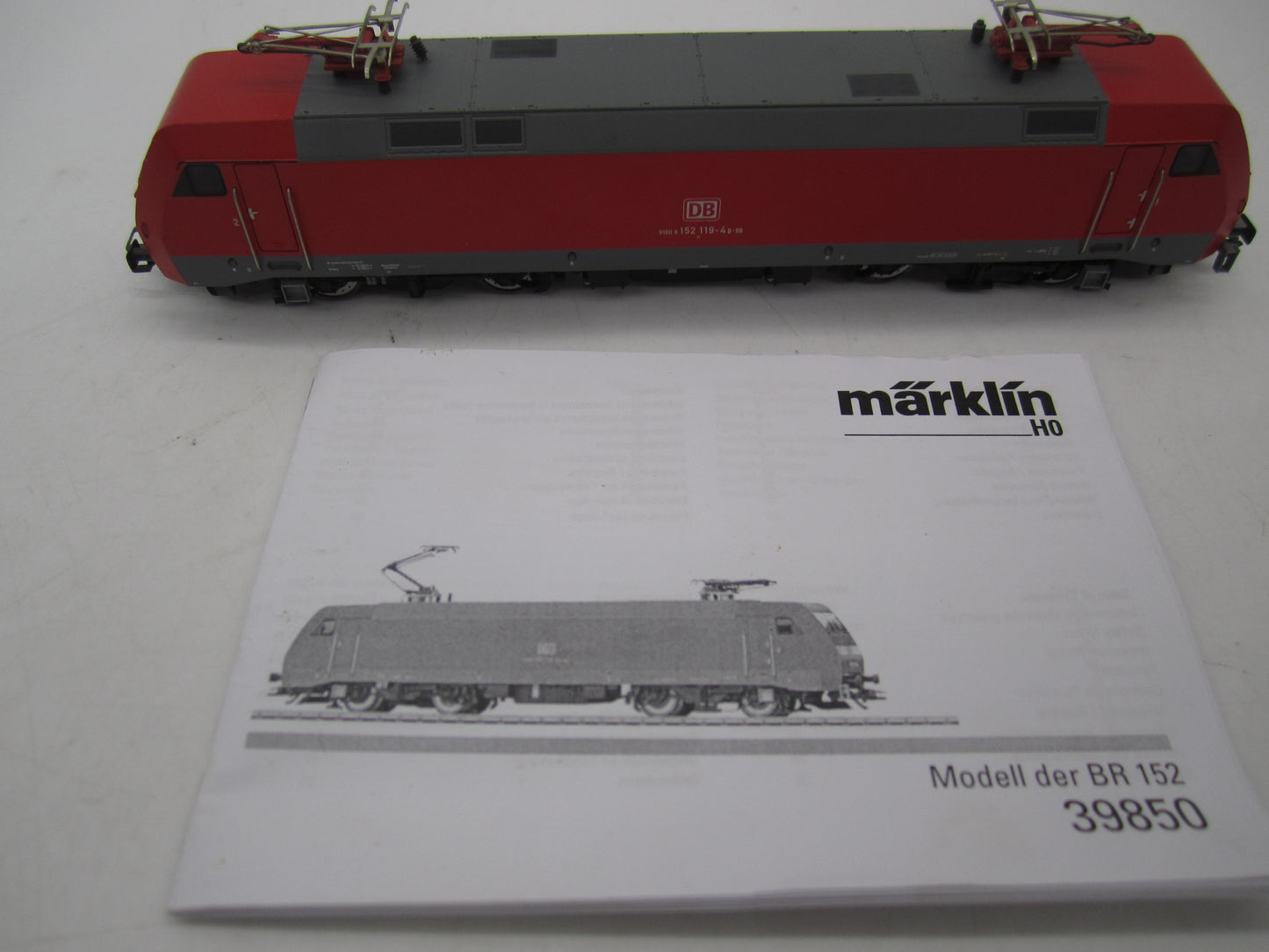 Märklin H0 - 39850 - E-loc, BR 152 van de DB - MFX+ Sound