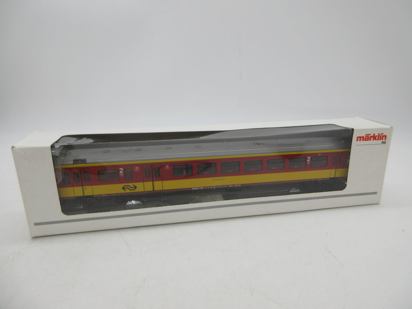Märklin H0 - 42657 - Personenwagen ICR 2e klas met fietsendeel "Benelux" van de NS