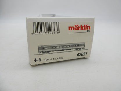 Märklin H0 - 42657 - Personenwagen ICR 2e klas met fietsendeel "Benelux" van de NS