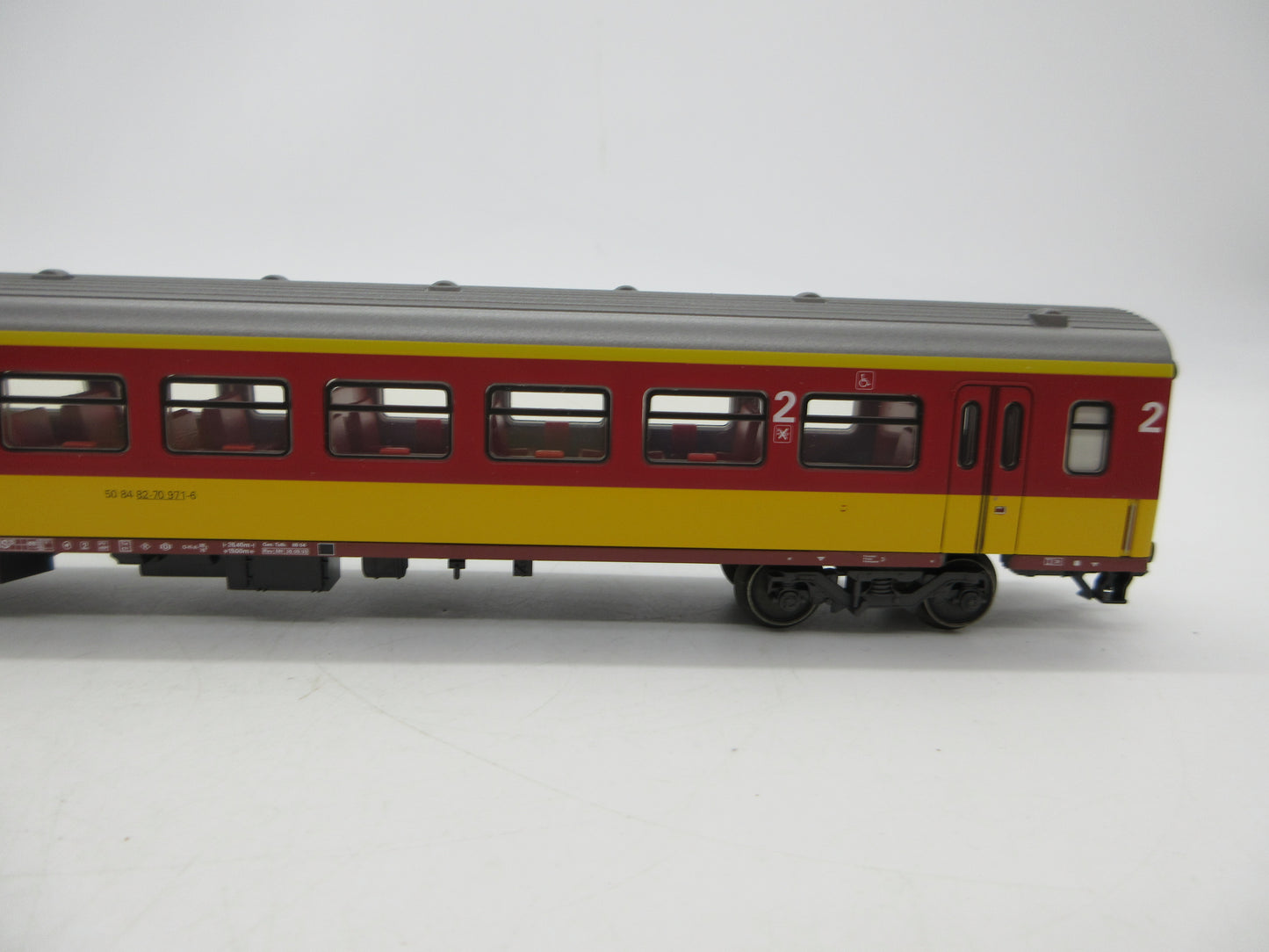 Märklin H0 - 42657 - Personenwagen ICR 2e klas met fietsendeel "Benelux" van de NS